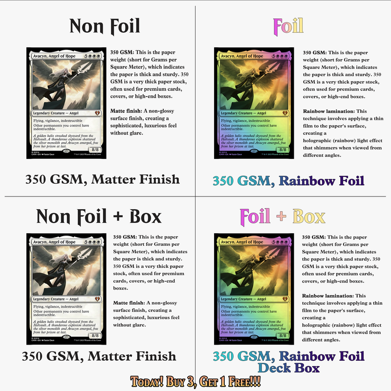 Avacyn Themed Commander Deck | 104+ Cards | MTGCard