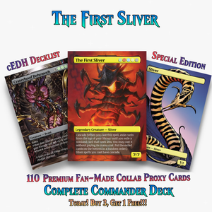 The First Sliver Custom Commander Deck | 115+ Cards | ProTCG