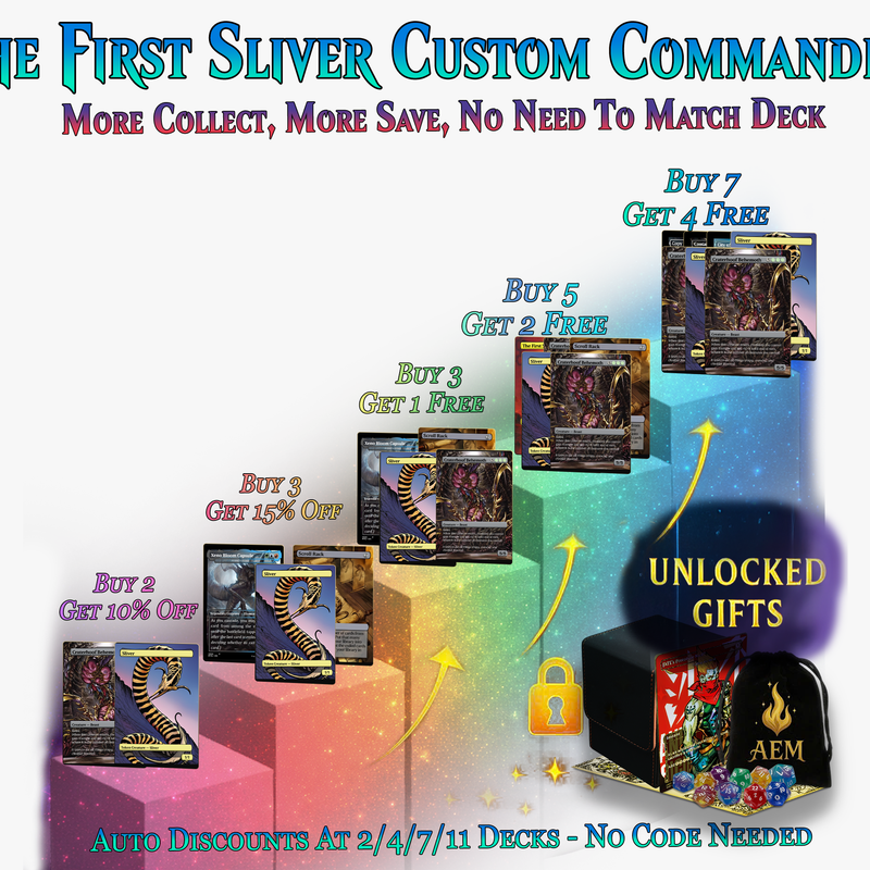 The First Sliver Custom Commander Deck | 115+ Cards | ProTCG