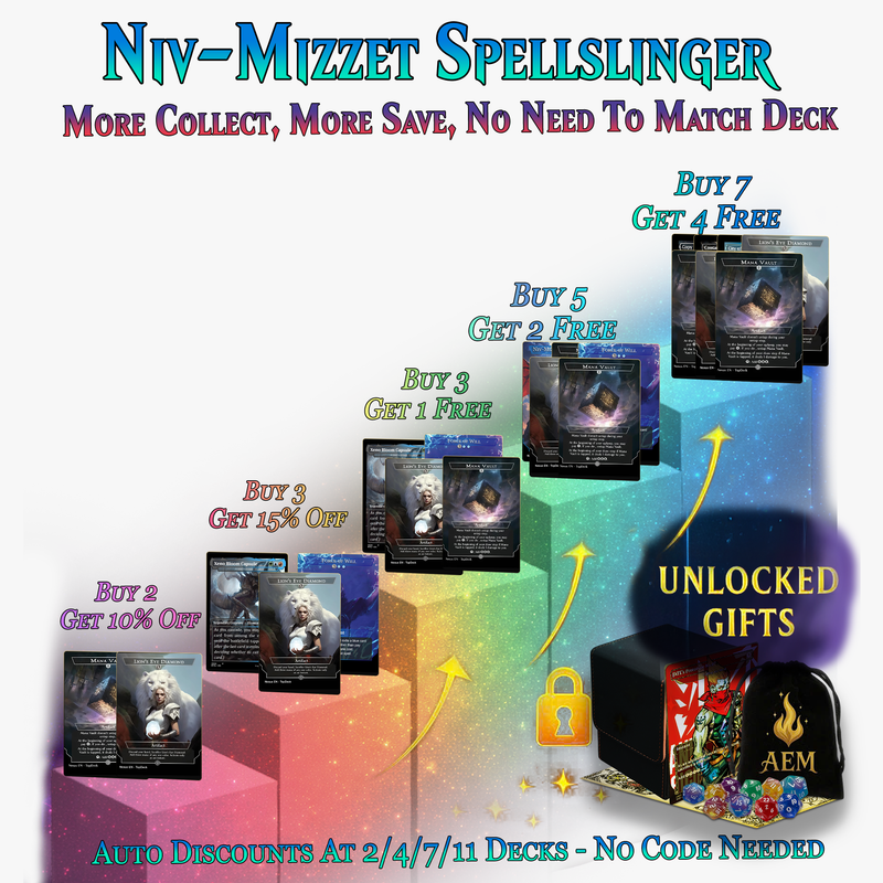 Niv-Mizzet Spellslinger Commander Deck | 107+ Cards | ProTCG