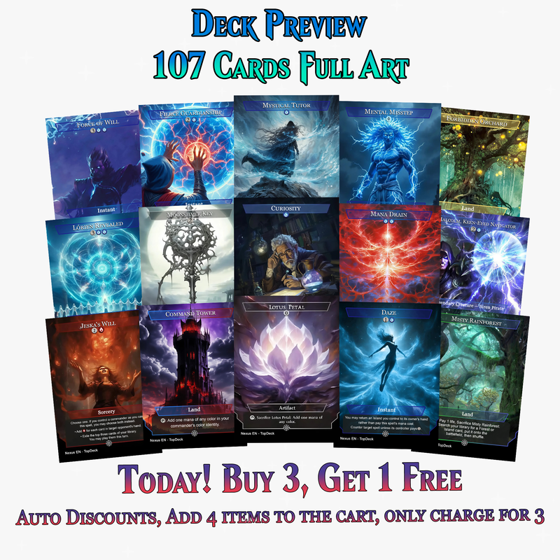 Niv-Mizzet Spellslinger Commander Deck | 107+ Cards | ProTCG