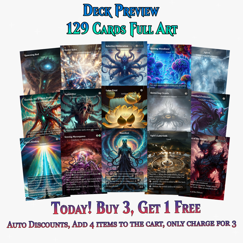 MH3 Eldrazi Commander Deck | 129+ Cards | ProTCG