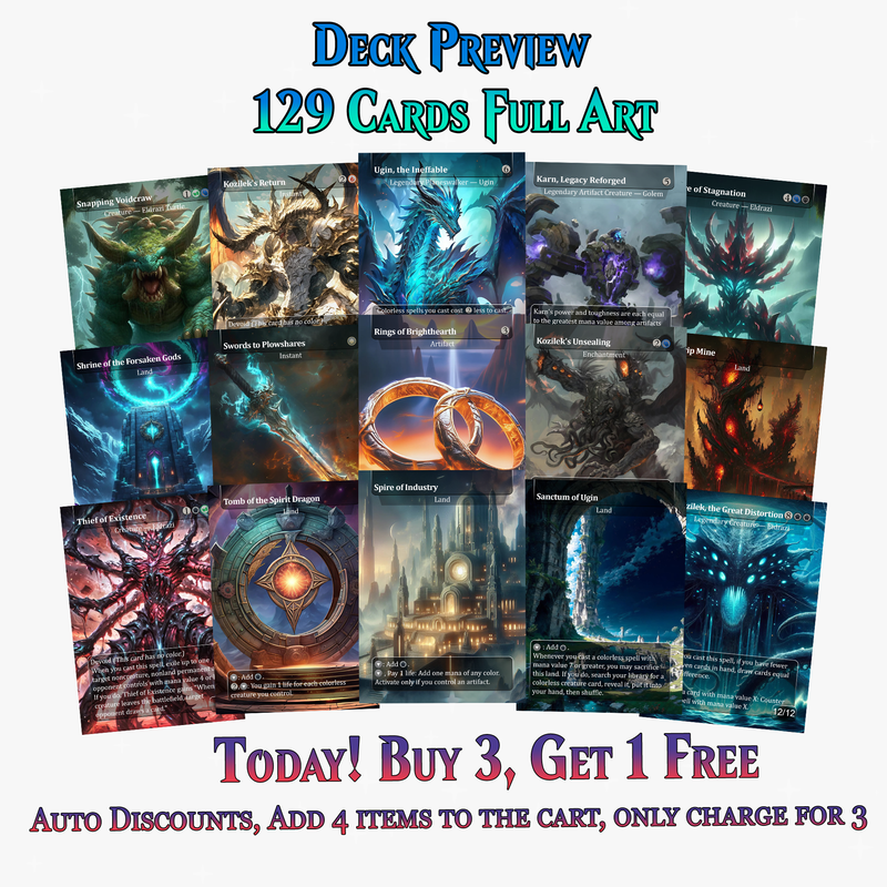 MH3 Eldrazi Commander Deck | 129+ Cards | MTGCard