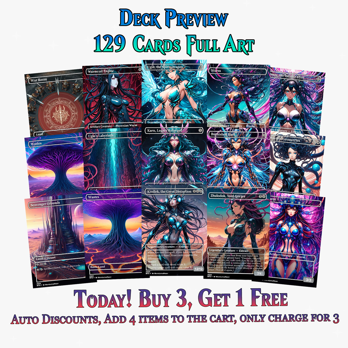Zhulodok Eldrazi Commander Deck | 129+ Cards | MTGCard