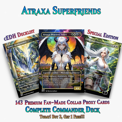ATRAXA SUPERFRIENDS COMMANDER DECK - 143+ CARDS - ProTCG | ProTCG
