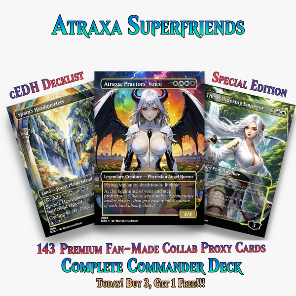 ATRAXA SUPERFRIENDS COMMANDER DECK - 143+ CARDS - ProTCG | ProTCG