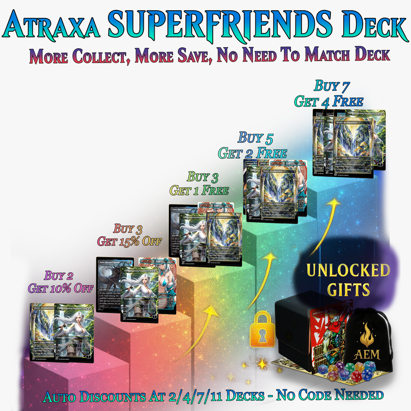 ATRAXA SUPERFRIENDS COMMANDER DECK - 143+ CARDS - ProTCG | ProTCG