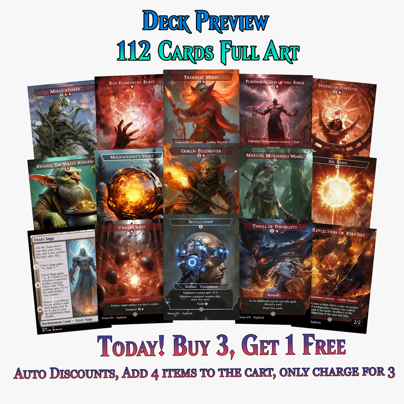 KRENKO GOBLIN TRIBAL COMMANDER DECK – 112+ CARDS - MTGCard
