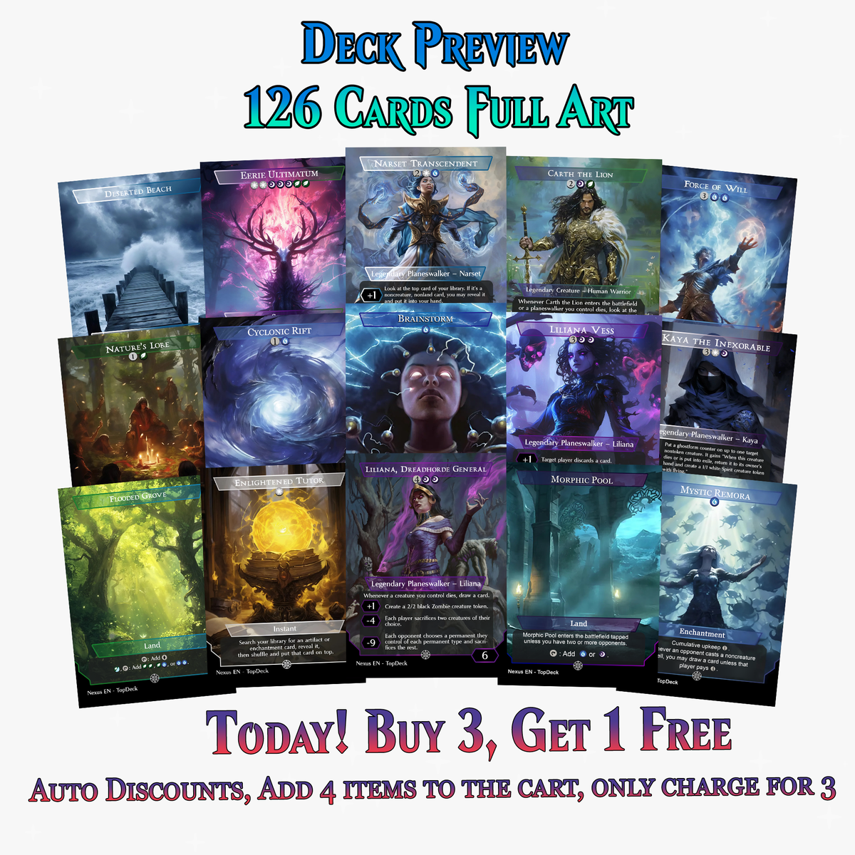 Atraxa, Praetors’ Ascent Commander Deck | 126+ Cards | ProTCG