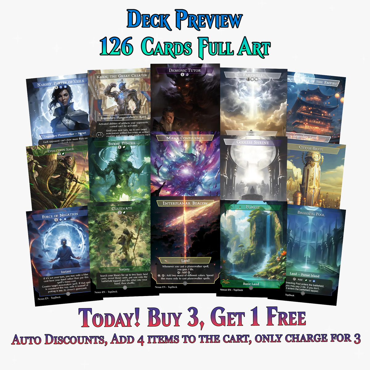 Atraxa, Praetors’ Ascent Commander Deck | 126+ Cards | ProTCG