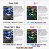 Jujutsu Kaisen Commander Deck Non Foil vs Foil
