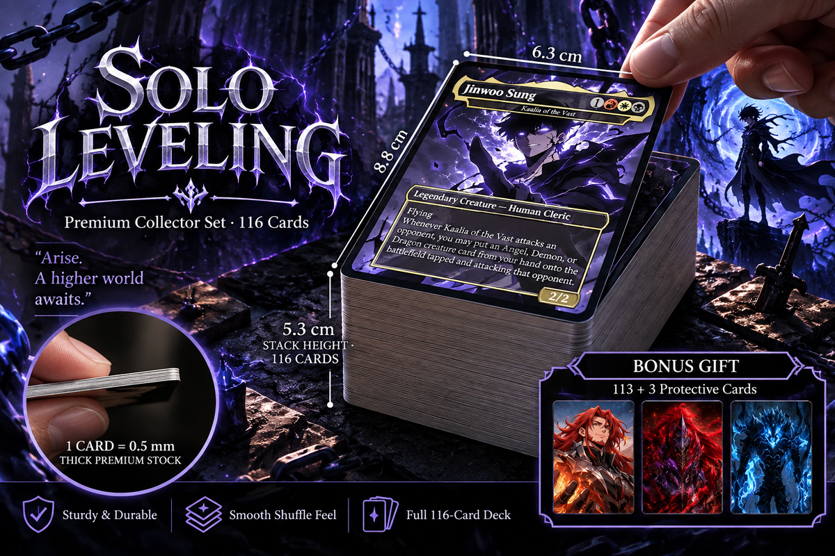Solo Leveling Commander Deck – 112+ Cards | MTGCard [mockai LK-6 sha:5d53b9aa]