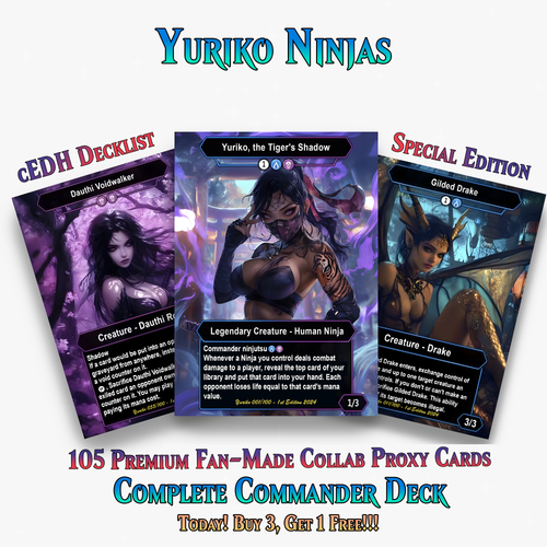 Yuriko Shadowblade Ninja Commander Deck – 105+ Cards - ProTCG | ProTCG