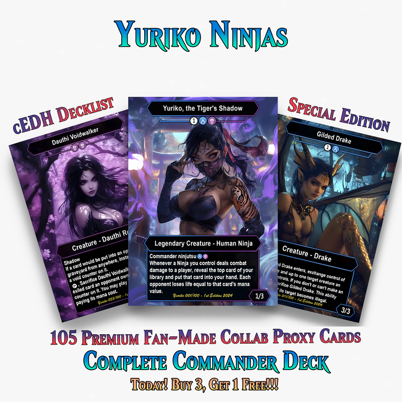 Yuriko Shadowblade Ninja Commander Deck – 105+ Cards - ProTCG | ProTCG