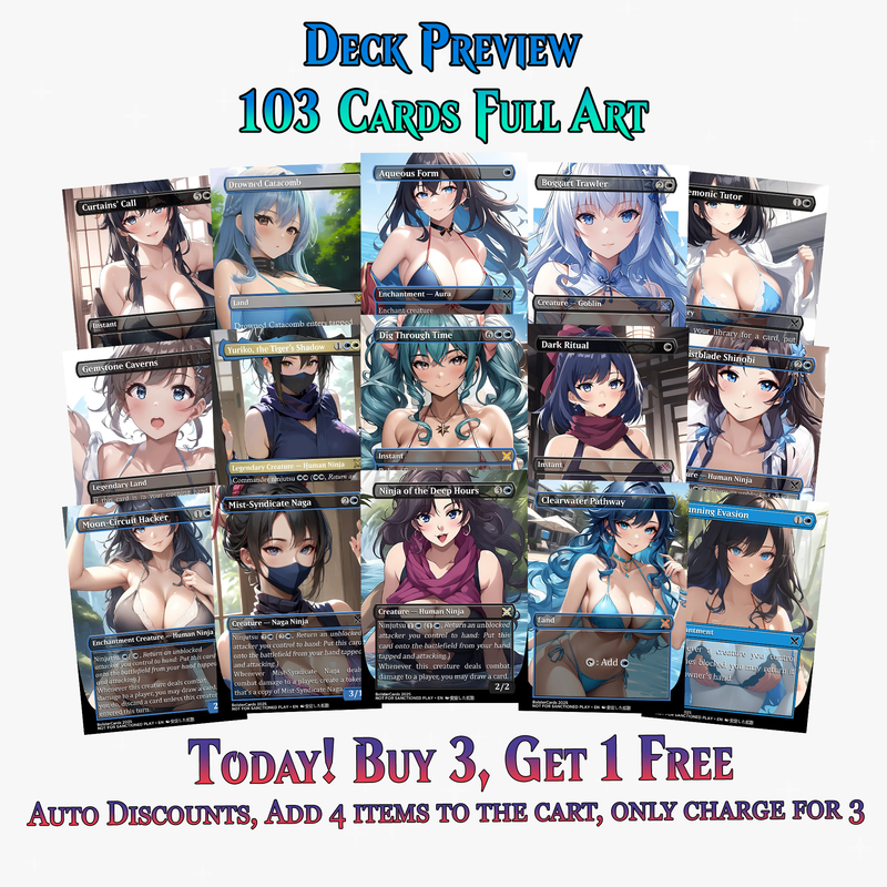 Yuriko, the Tiger’s Shadow Commander Deck | 103+ Cards | ProTCG