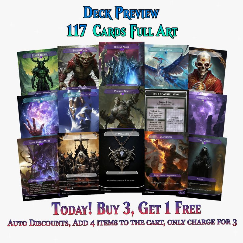 Wilhelt Zombie Tribal Commander Deck | 117+ Cards | MTGCard