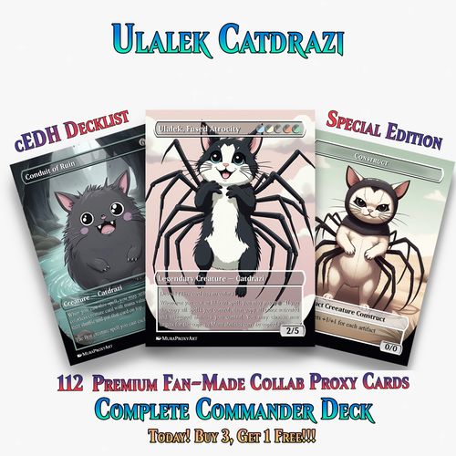 Ulalek Catdrazi Meme Commander Deck | 112+ Cards | MTGCard