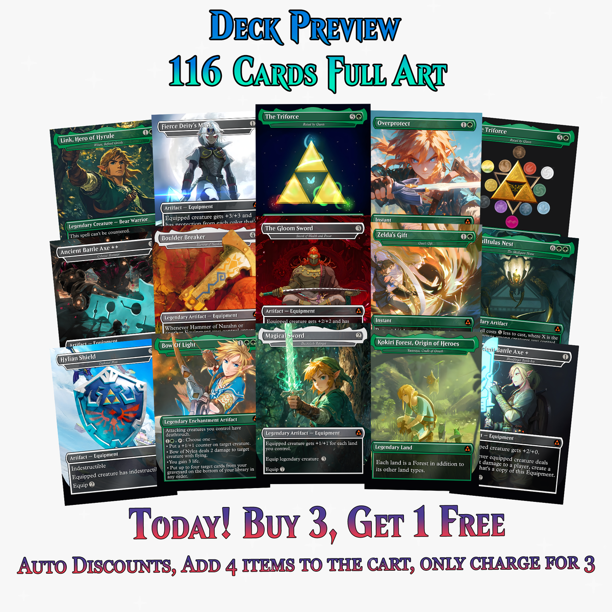 Savior II Fantasy Commander Deck | 116+ Cards | ProTCG