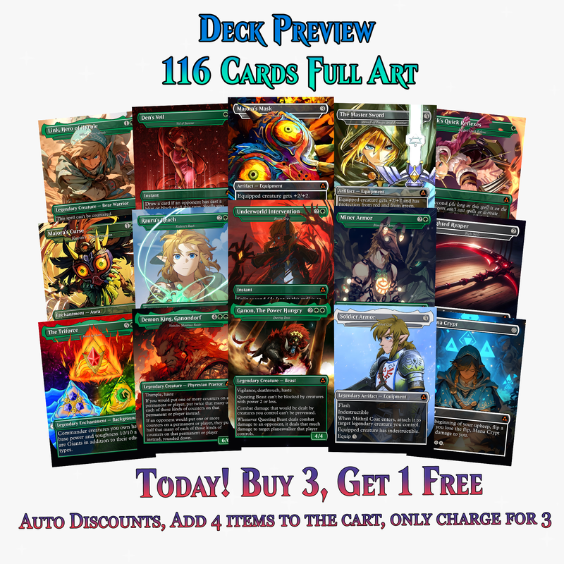 Savior II Fantasy Commander Deck | 116+ Cards | ProTCG