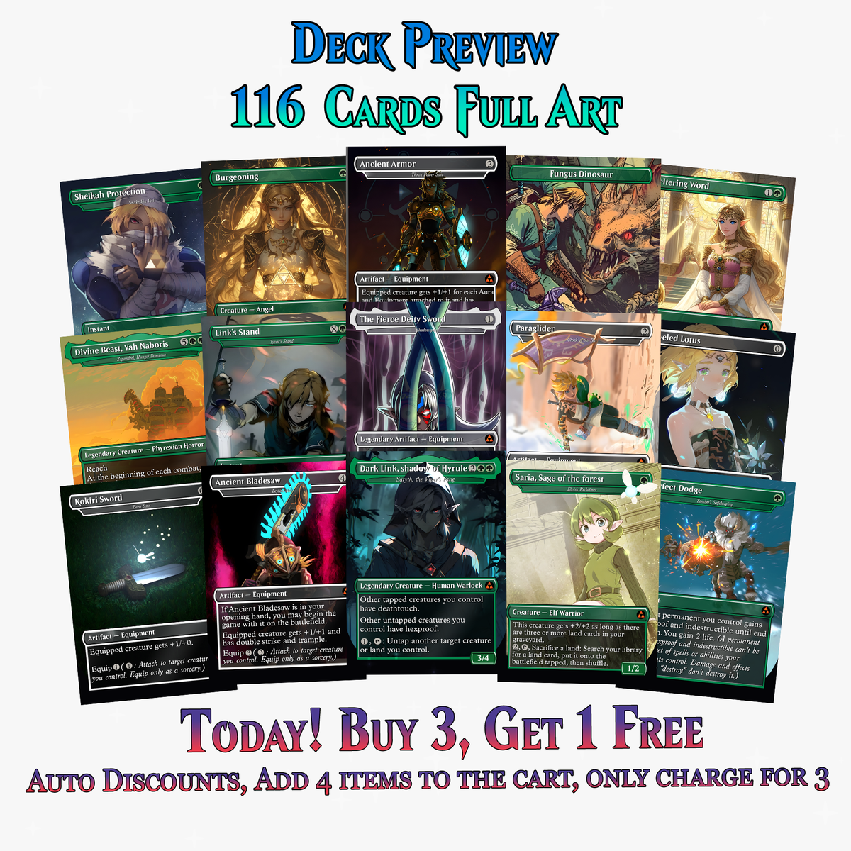 Savior II Fantasy Commander Deck | 116+ Cards | ProTCG