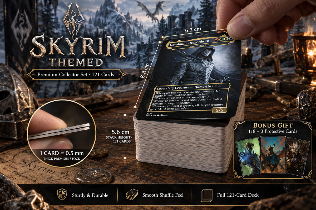 Skyrim Themed Commander Deck – 116+ Cards | MTGCard [mockai LK-8 sha:fea61d74]
