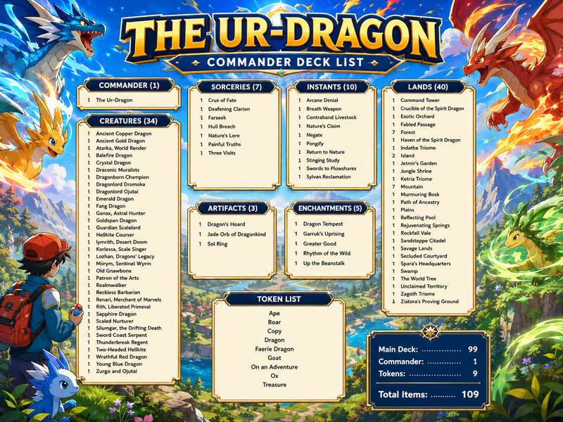 Pokémon Commander Deck Ver 1 | 112+ Cards | MTGCard