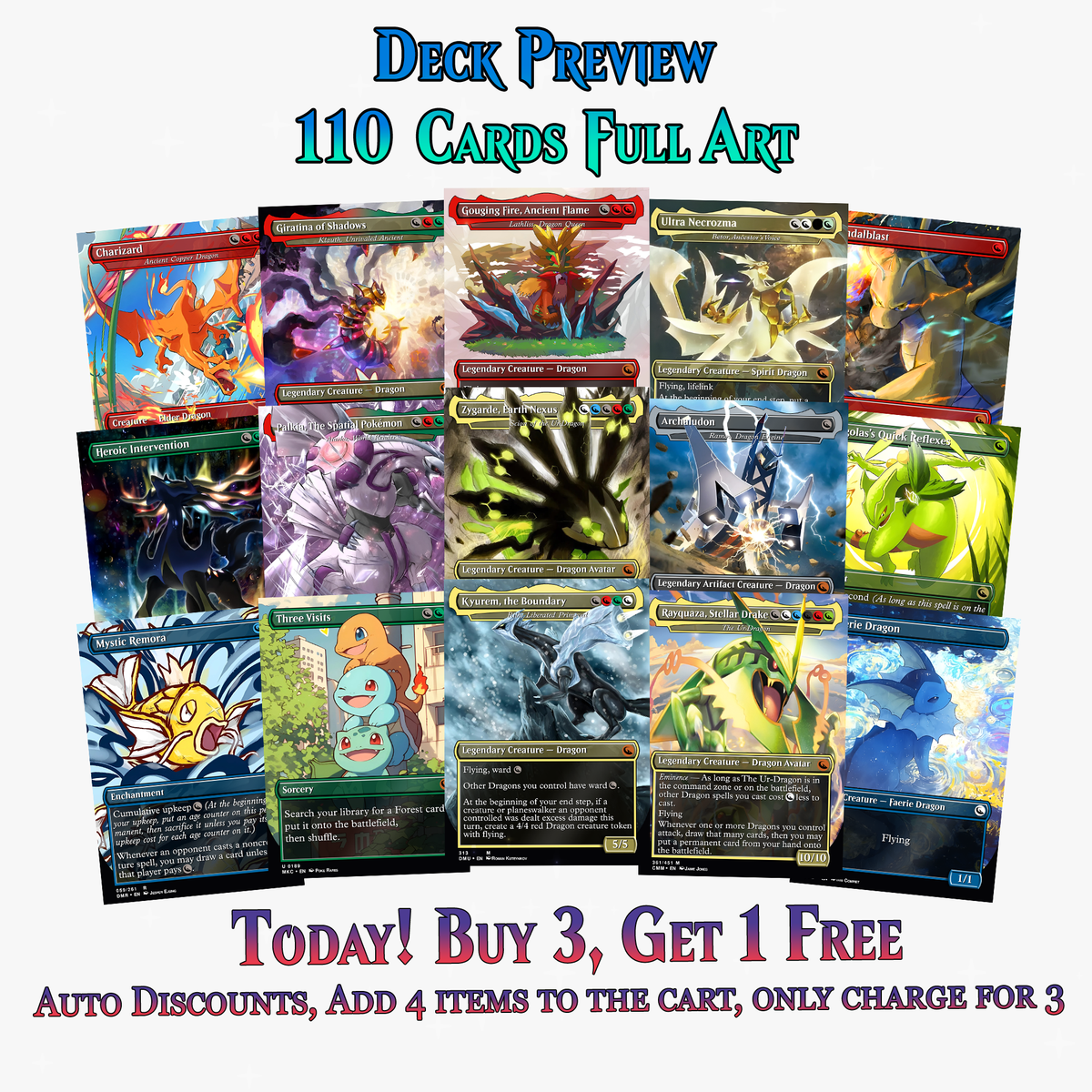 Pokémon Commander Deck Ver 2 | 110+ Cards | ProTCG
