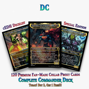 DC Superhero Commander Deck | 120+ Cards | ProTCG