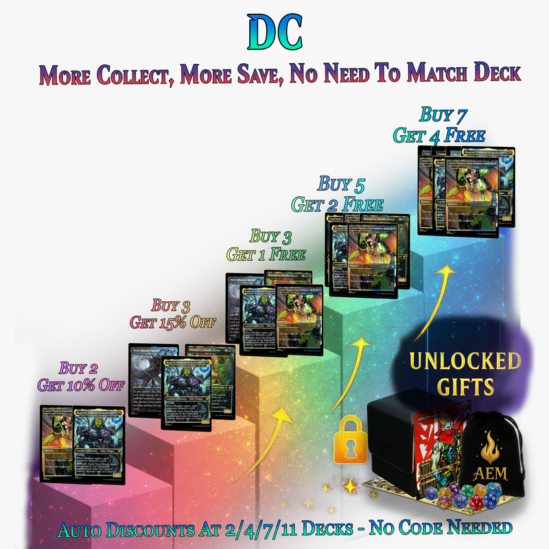 DC Superhero Commander Deck | 120+ Cards | ProTCG