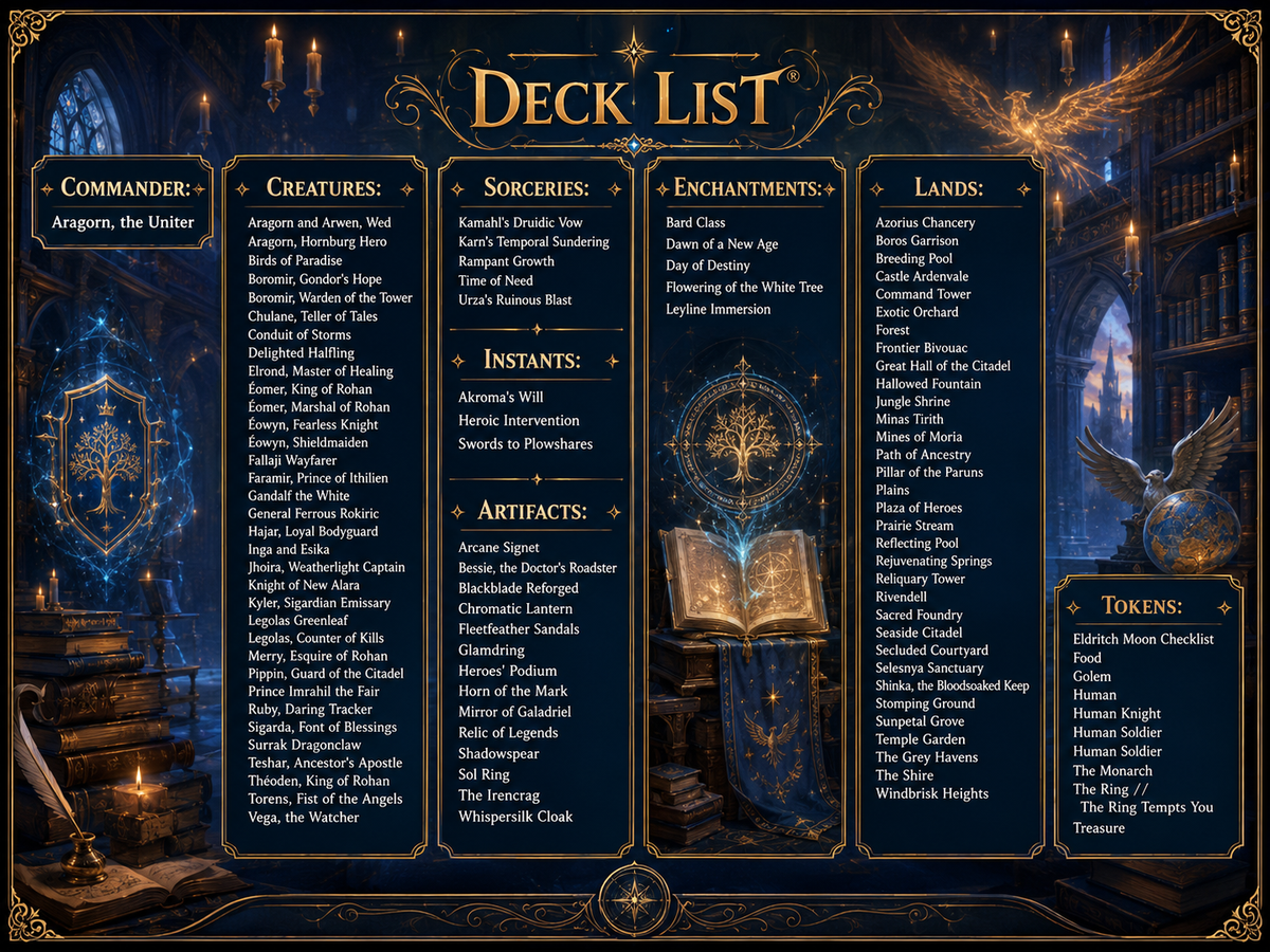 Dumbledore Light Magic Commander Deck | 108+ Cards | MTGCard
