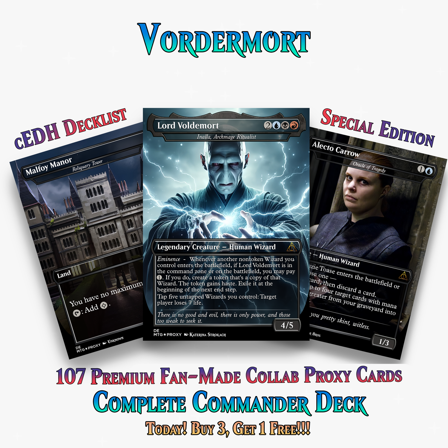 Voldemort’s Legion Commander Deck – 107+ Cards | MTGCard