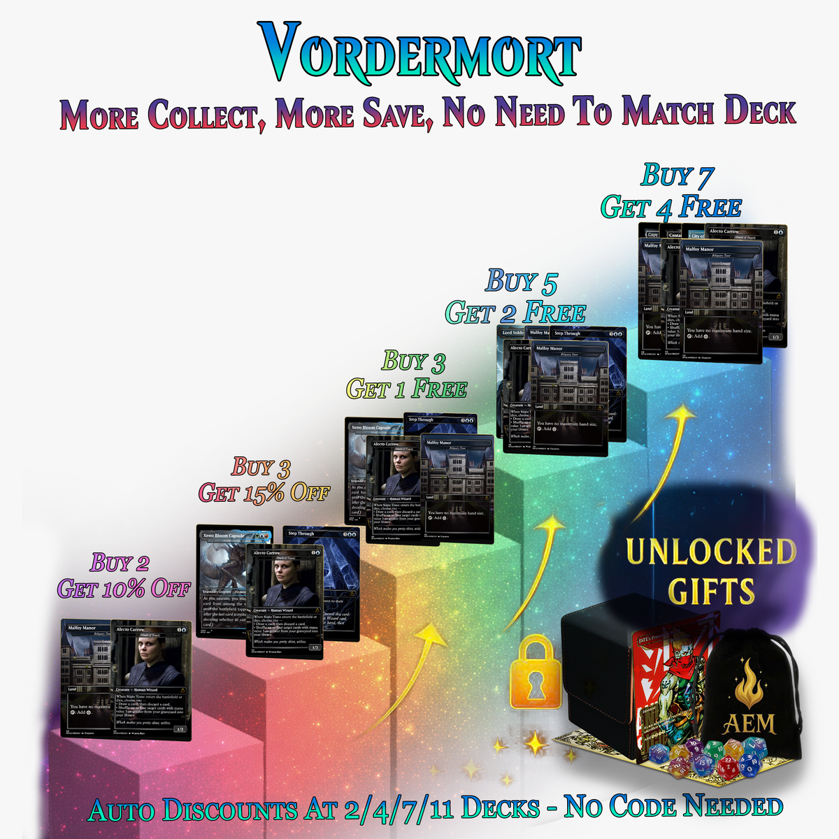 Voldemort’s Legion Commander Deck – 107+ Cards | MTGCard