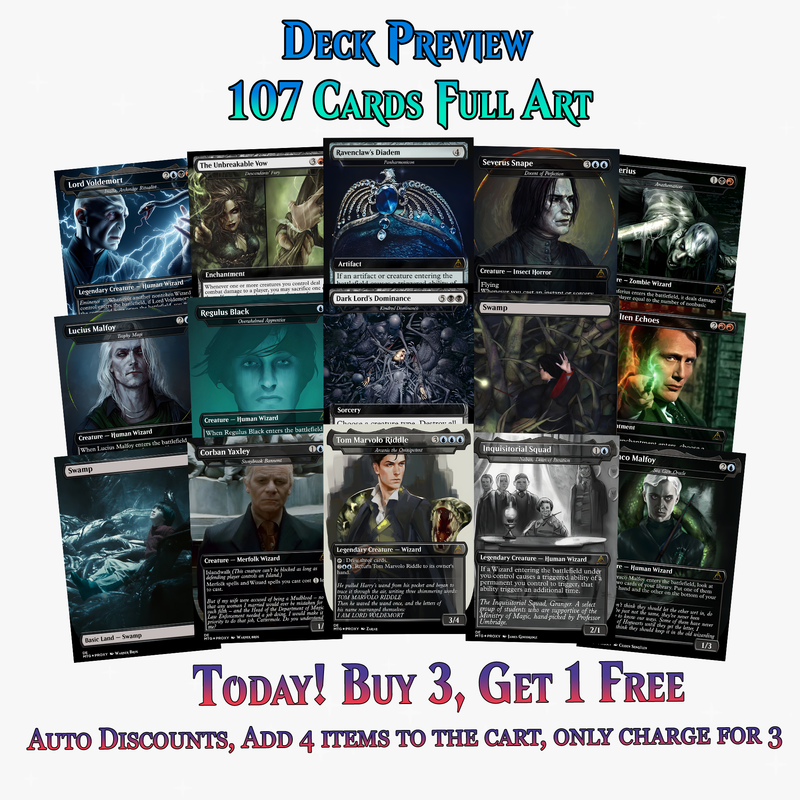 Voldemort’s Legion Commander Deck – 107+ Cards | MTGCard