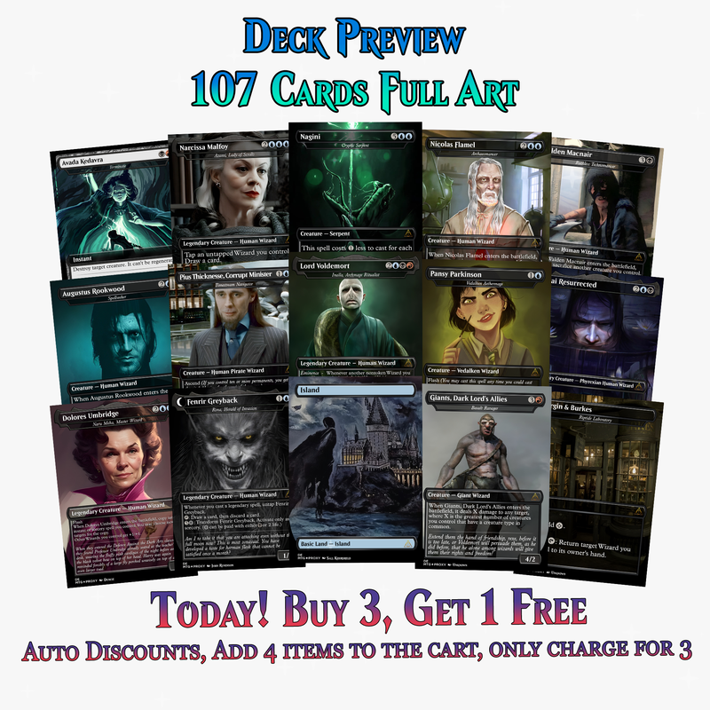 Voldemort’s Legion Commander Deck – 107+ Cards | MTGCard