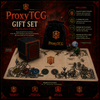 MTGCard Gift Set - velvet dice pouch, premium dice, playmat and deck box included