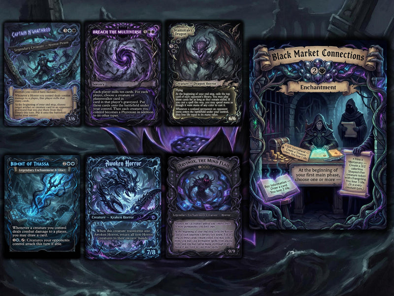 Captain N'ghathrod Horror Tribal Commander Deck | 100 Cards | ProTCG