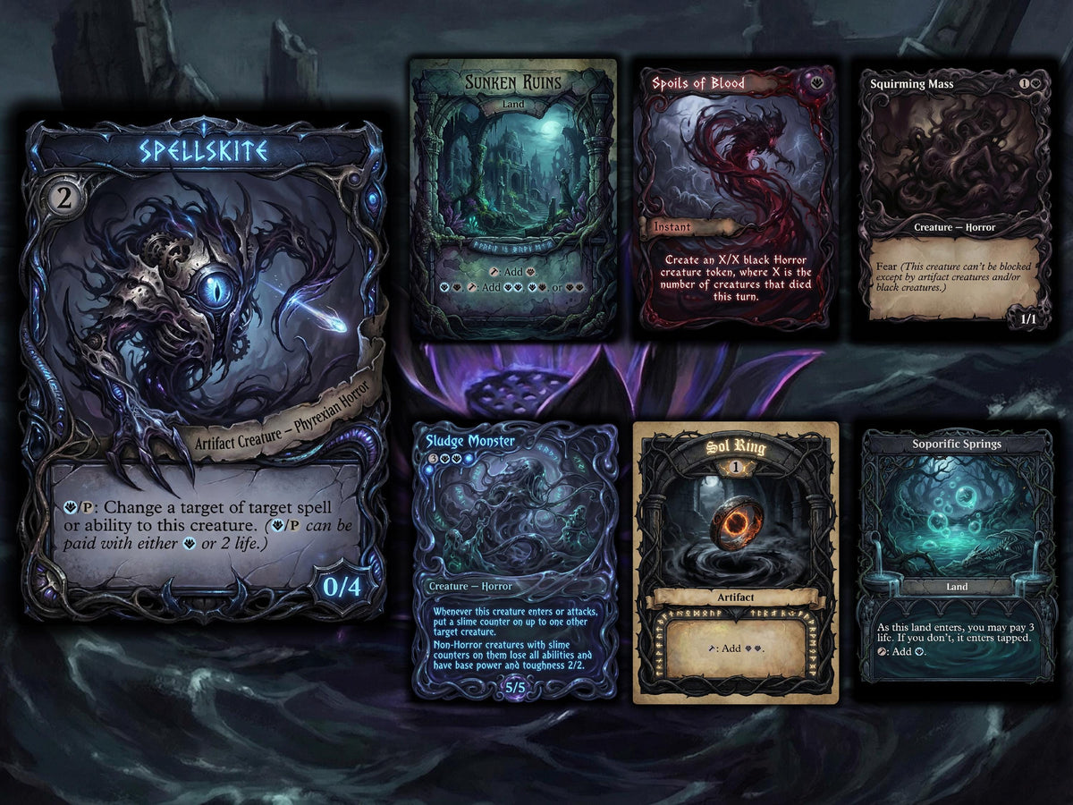Captain N'ghathrod Horror Tribal Commander Deck | 100 Cards | ProTCG