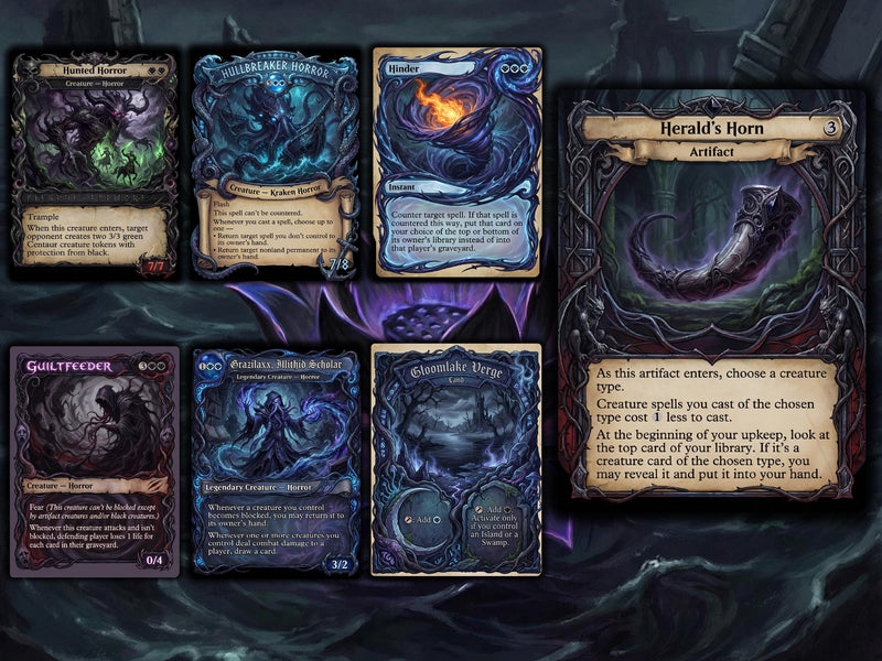 Captain N'ghathrod Horror Tribal Commander Deck | 100 Cards | ProTCG