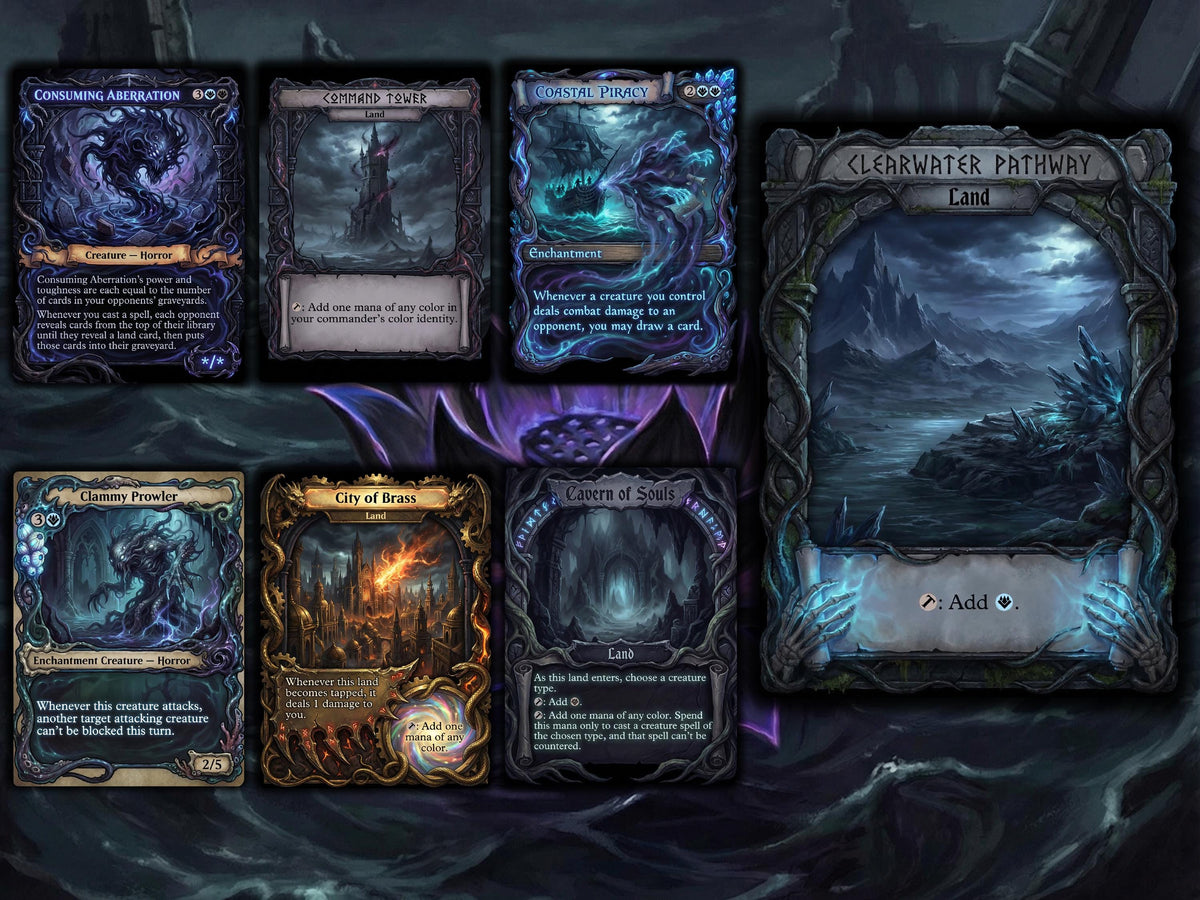 Captain N'ghathrod Horror Tribal Commander Deck | 100 Cards | ProTCG