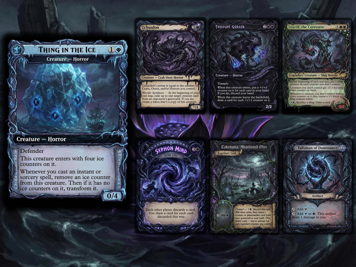 Captain N'ghathrod Horror Tribal Commander Deck | 100 Cards | ProTCG