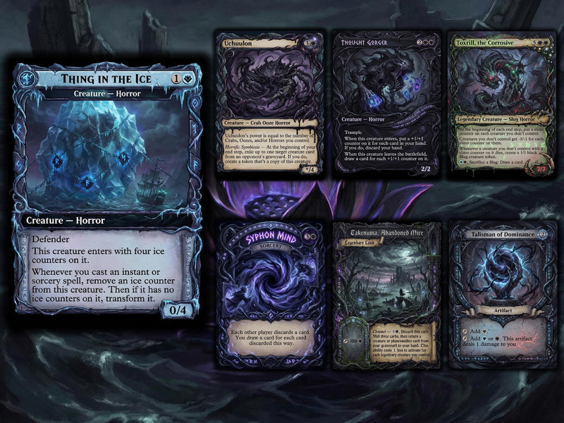 Captain N'ghathrod Horror Tribal Commander Deck | 100 Cards | ProTCG