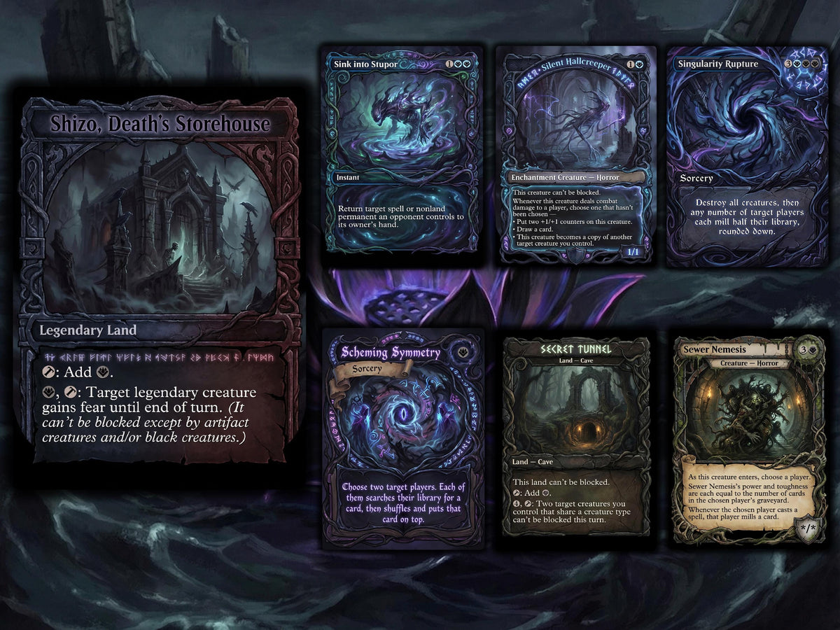 Captain N'ghathrod Horror Tribal Commander Deck | 100 Cards