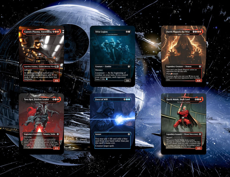 Star Wars Rise of the Sith Proxy Commander Deck | 100 Cards | ProTCG