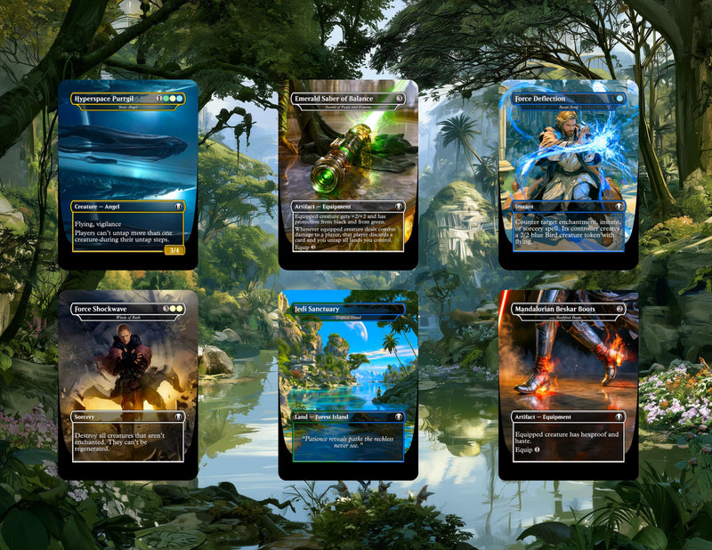 JEDI AWAKENED – STAR WARS-THEMED COMMANDER DECK | 100-PIECE | ProTCG