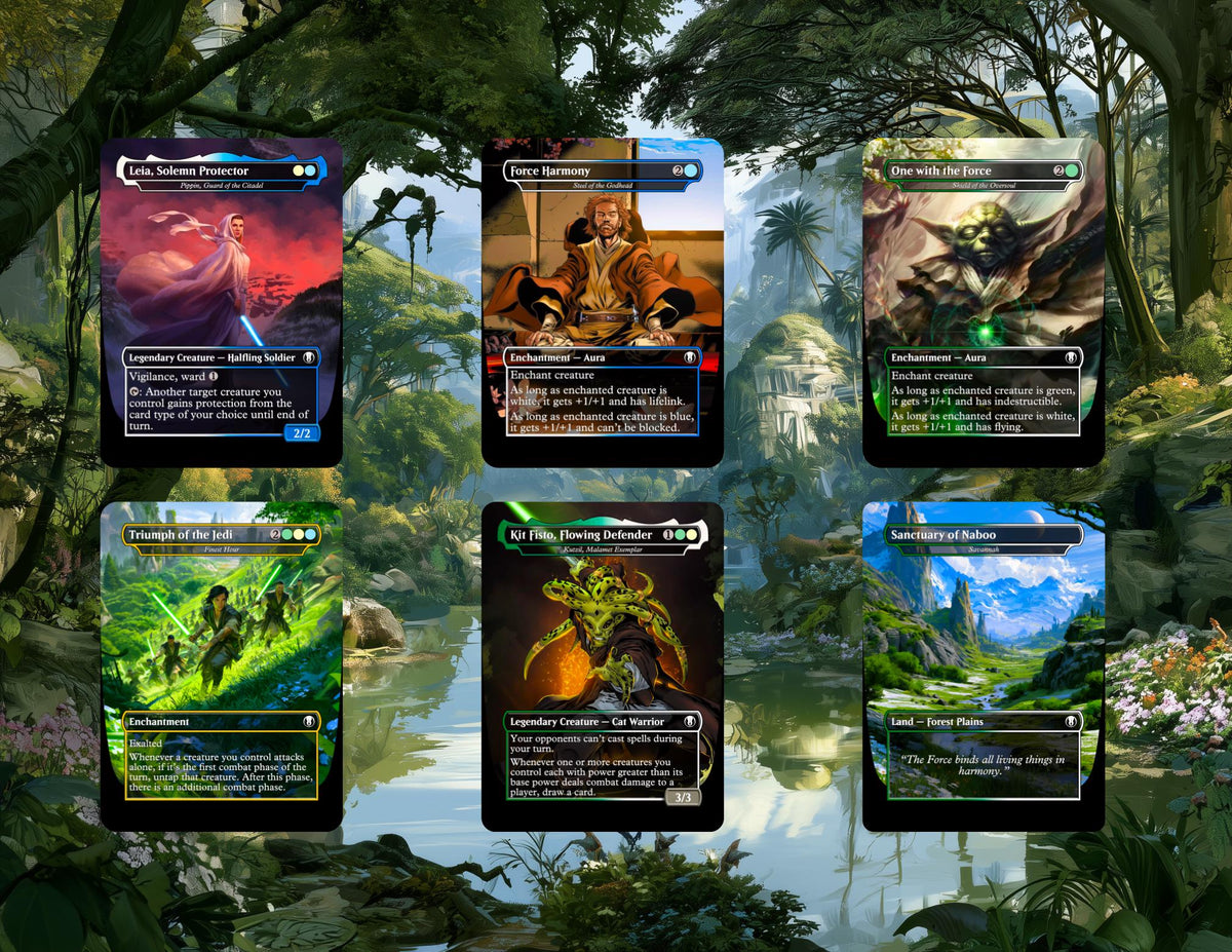JEDI AWAKENED – STAR WARS-THEMED COMMANDER DECK | 100-PIECE | ProTCG
