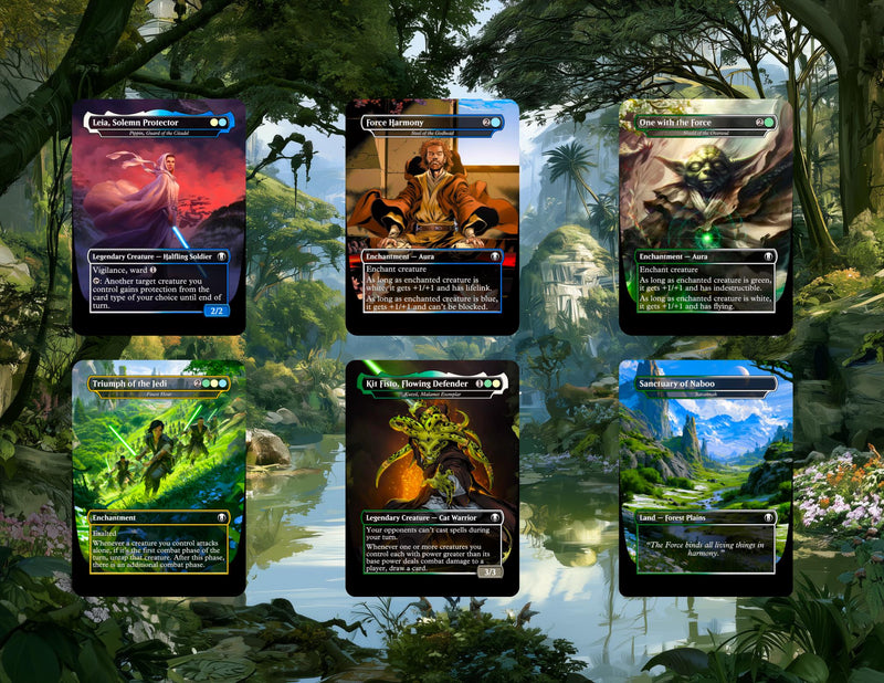 JEDI AWAKENED – STAR WARS-THEMED COMMANDER DECK | 100-PIECE | ProTCG