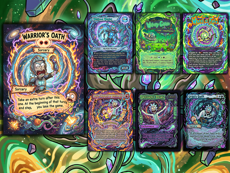 Nekusar, the Mindrazer – Ric.k & Mor.ty Commander Proxy Deck | 100 Cards | ProTCG