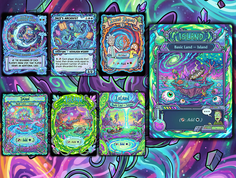 Nekusar, the Mindrazer – Ric.k & Mor.ty Commander Proxy Deck | 100 Cards | ProTCG