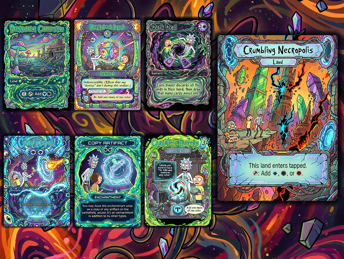 Nekusar, the Mindrazer – Ric.k & Mor.ty Commander Proxy Deck | 100 Cards | ProTCG