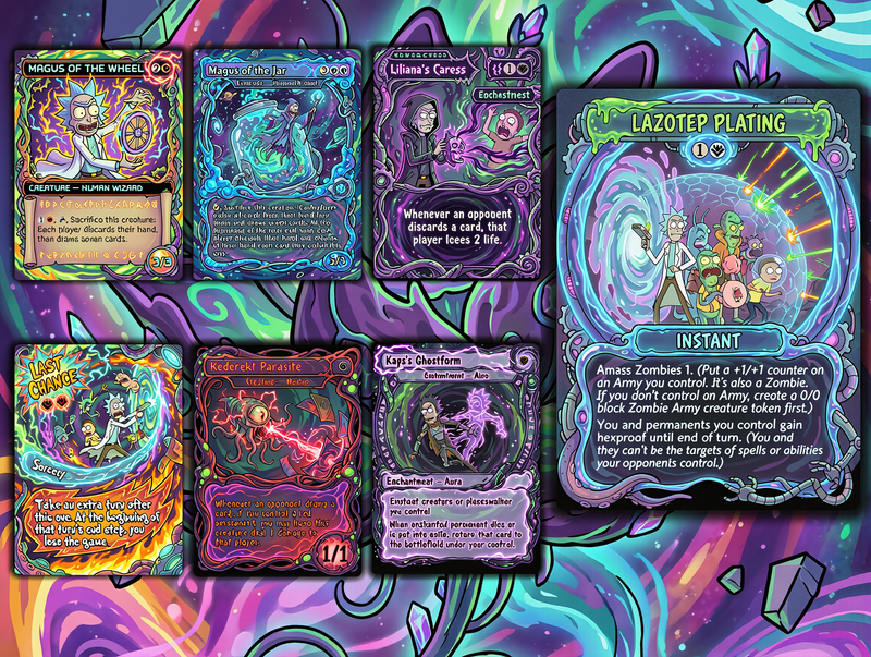 Nekusar, the Mindrazer – Ric.k & Mor.ty Commander Proxy Deck | 100 Cards | ProTCG